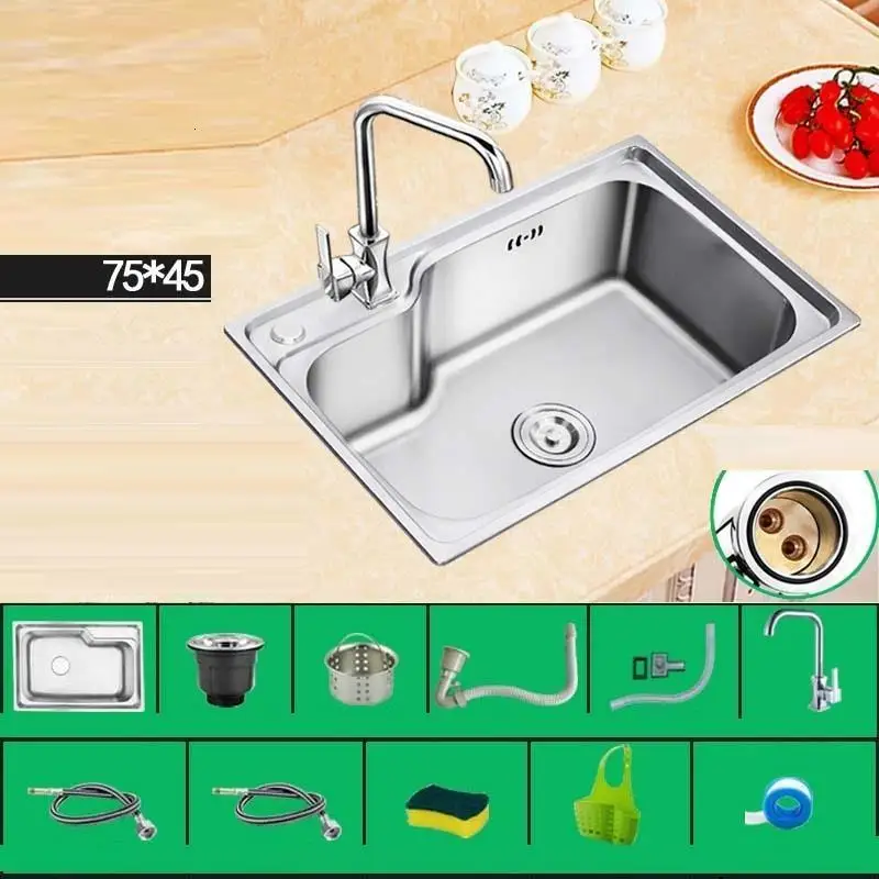 Tarjas Para Cocina Lavello портативная кухонная раковина из нержавеющей стали Lavabo Cuba Pia Cozinha Fregadero для мытья овощей