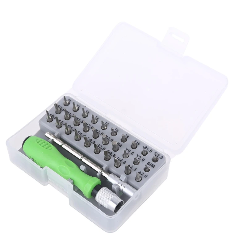 

32 in 1 Precise Screwdriver Set Mini Magnetic Bits Kit Phone Laptop Mobile Camera Maintenance Repair Tool Reliable