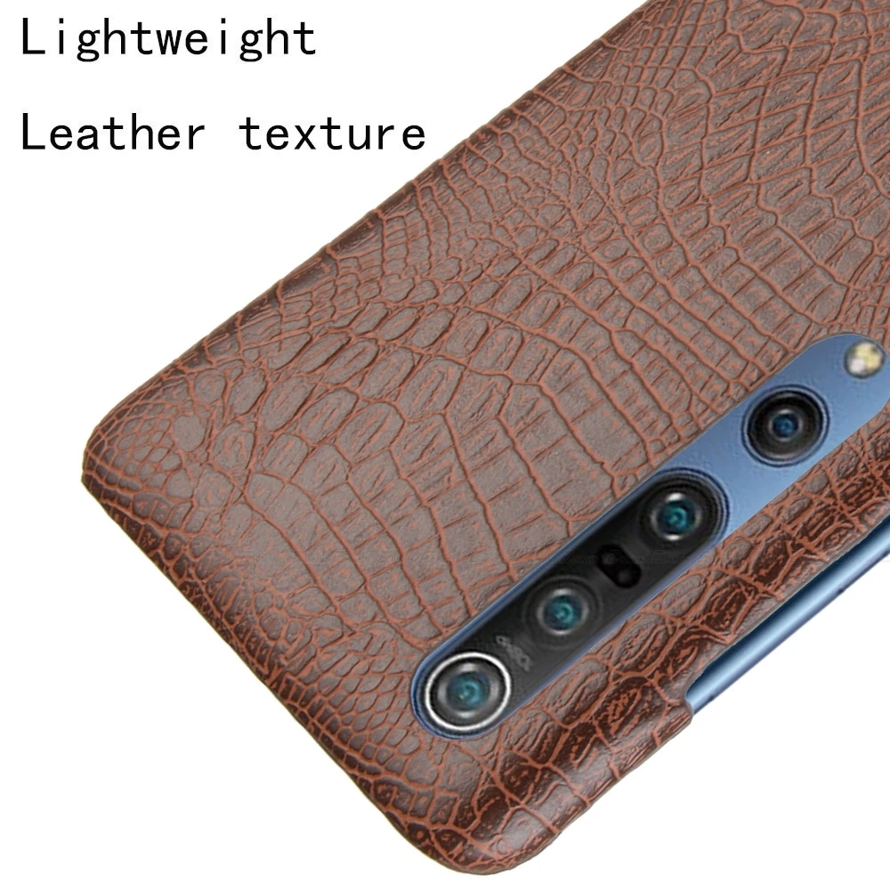 Фото Жесткий Чехол для Redmi Note 11 11S 10 10S 9 9S 8 8T 6 5 Pro Plus Max 5A Prime 4X кожаный чехол для телефона с узором «крокодиловая Змея» №3