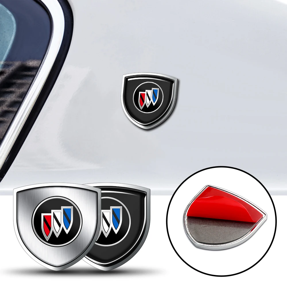 

Car Tuning 3D Body Trunk Stickers Decorate Bumper Metal Decal For Buick Excelle GT XT GL8 ENCORE Enclaves Envision Park Verano