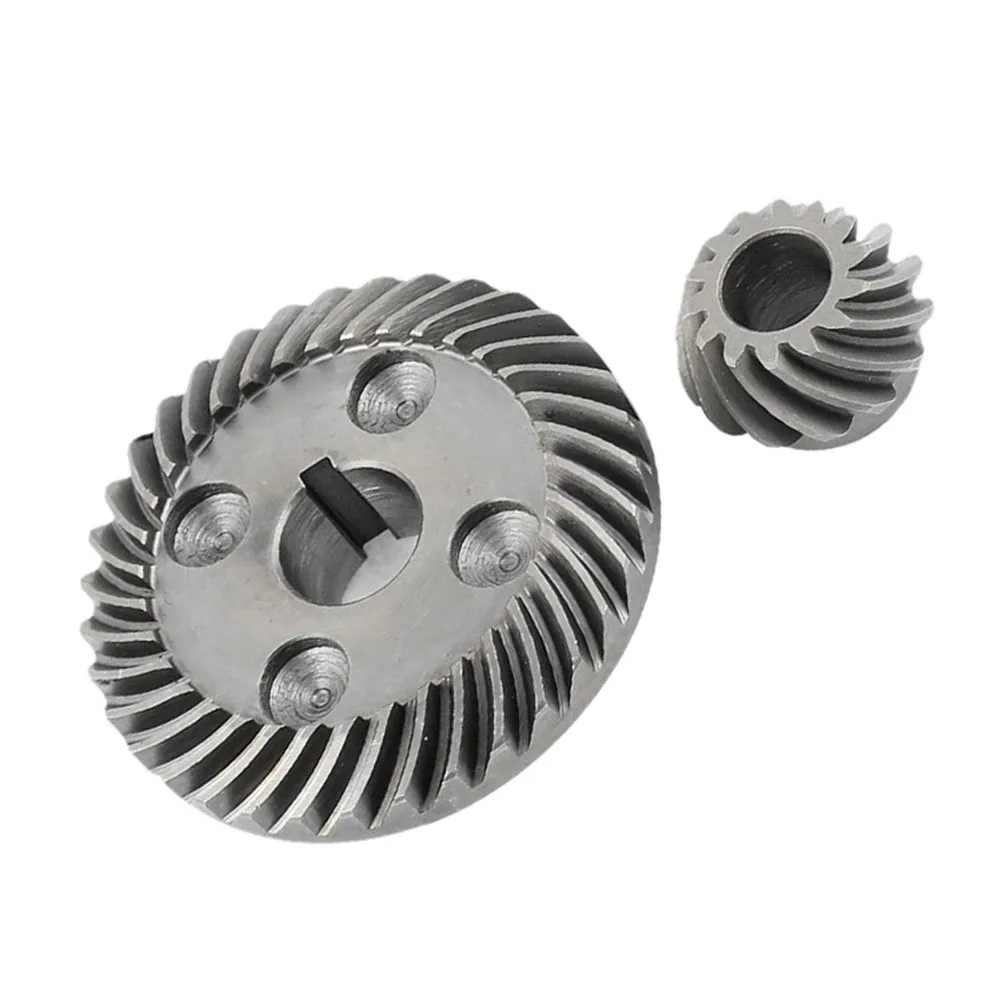 

1 Set Of Spiral Bevel Gear Repair Part - Bevel Gear Set Part HTC G10SS Angle Sander Angle Grinder Ring Gear