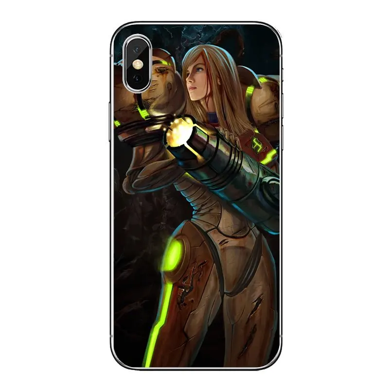 For Samsung Galaxy A5 A6 A7 A8 A9 J4 J5 J7 J8 2017 2018 Plus Prime Transparent Soft Cases Covers metroid wallpaper HD |