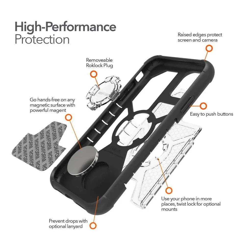 Чехол-накладка Rokform Crystal Wireless Case для iPhone 11 со встроенным неодимовым магнитом |