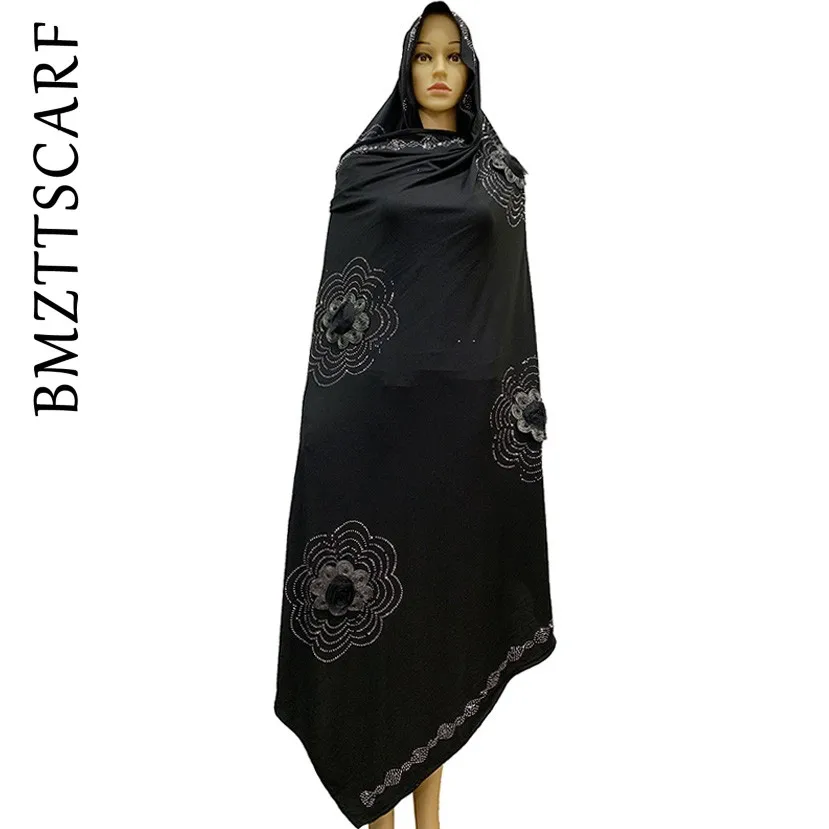Новейший мягкий шифон кружевной шарф Мусульманский Для женщин в африканском