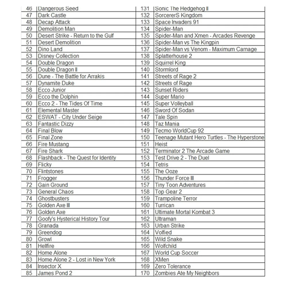 

16- MD Genesis Ultra2 170 1 SEGA
