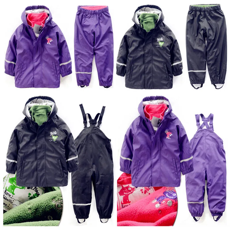 Дождевик-пончо для девочек ветрозащитный весна 2021 | Детская одежда и обувь