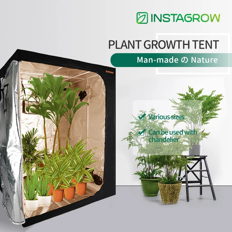 

Premium 600D Canvas 150x120x200cm black Indoor Grow Tent, Grow Room Plant Growing ,Garden Greenhouses