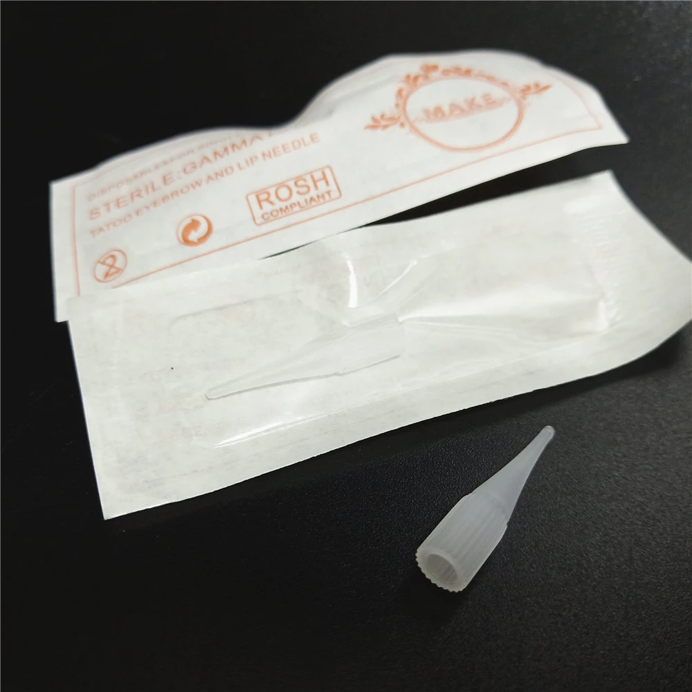 100 шт. 1RL наконечник для перманентных бровей губ игла татуировки солнца и