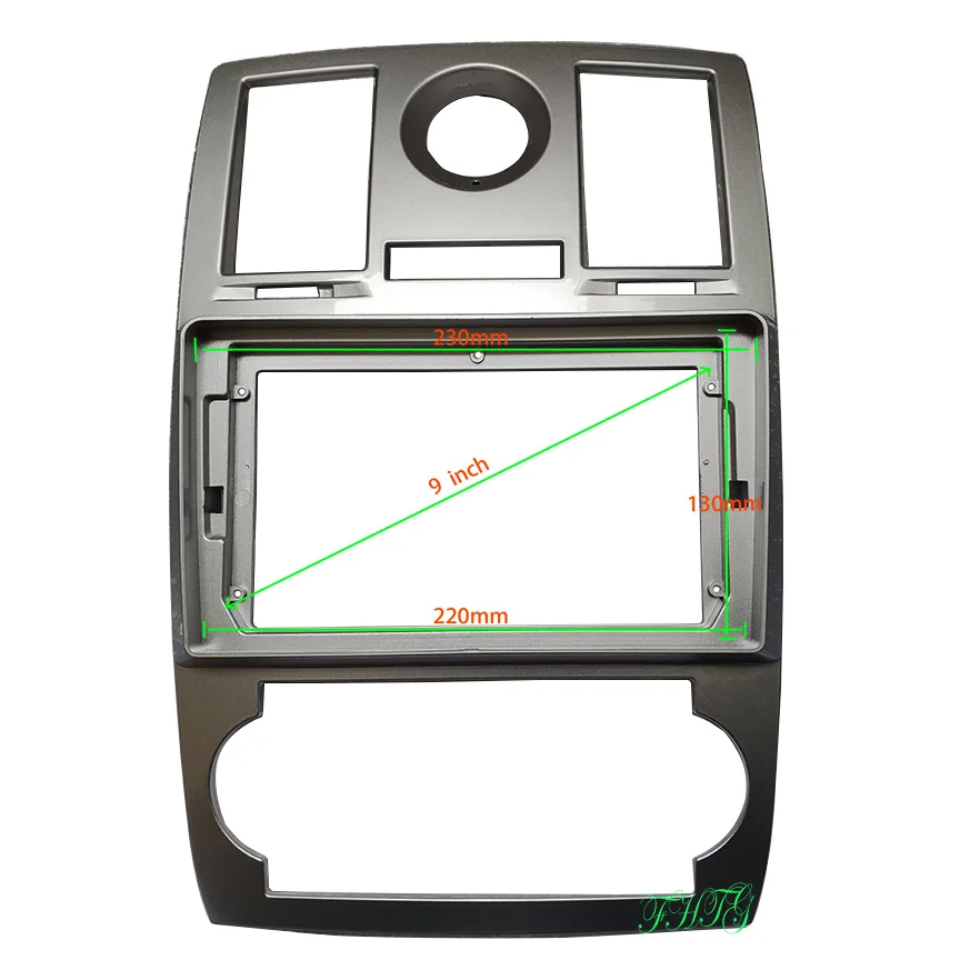 9 дюймовая Автомобильная аудиорамка Fasxia автомобильная радиоустановка панель gps