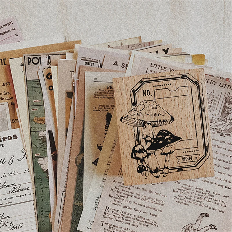 

230 Vellen Retro Ticket Paper Vintage Flowers Deco Paper Stickers Memo Diy Journal Planner Scrapbooking Material Label