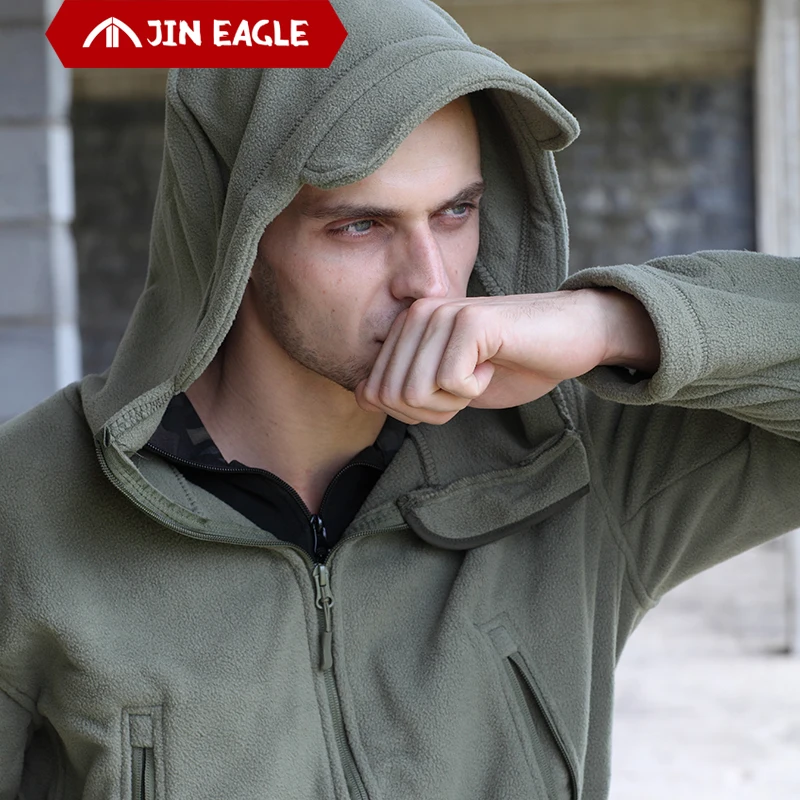 JIN eaglettactical куртка спортивная с капюшоном на открытом воздухе зима страйкбола