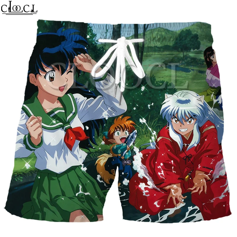 CLOOCL аниме Inuyasha мужские спортивные 3D печатные модные 2021 новые летние свободные
