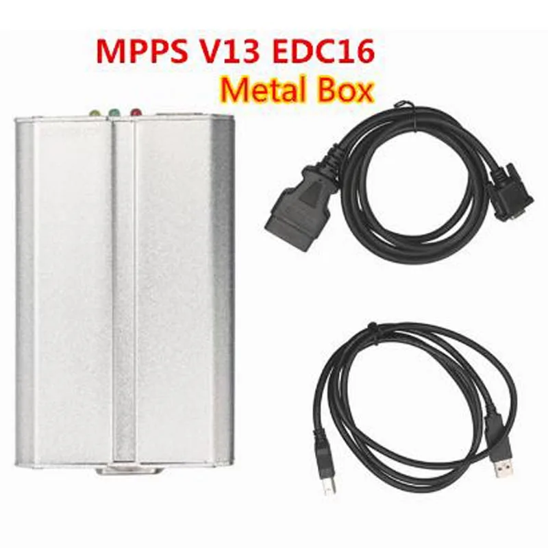 2020 Новый MPPS V13 EDC16 металлический корпус ECU чип инструмент для настройки Remap K + CAN
