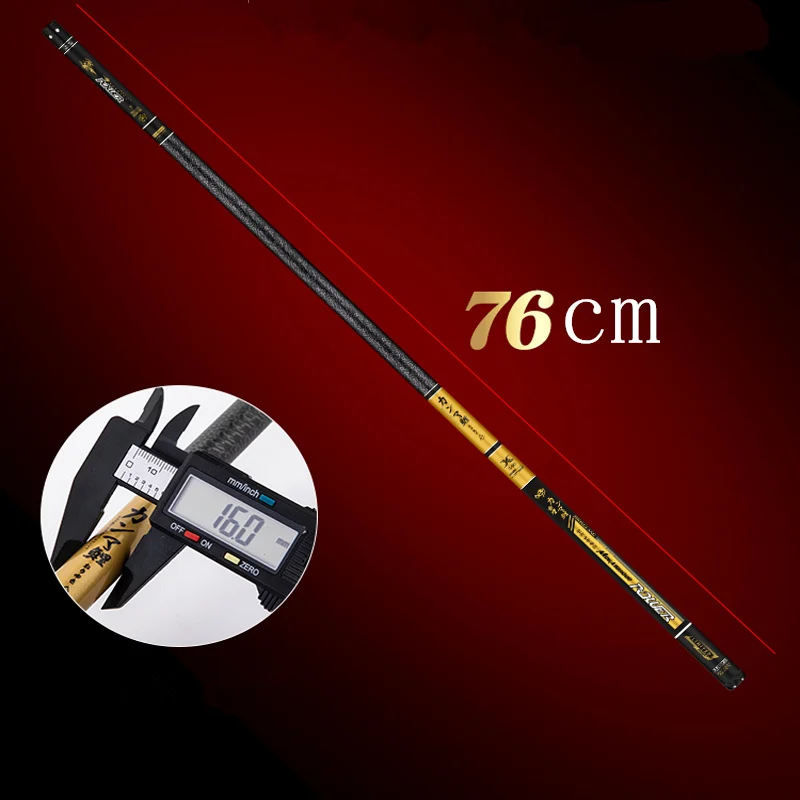 Superhard Carbon Fiber Exquisite Painting High Quality Hand Fishing Pole 3.6M-10M Super Light Stream Rod Telescopic Fishing Rod enlarge