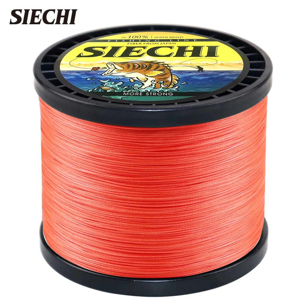 JOF 300M 500M 1000M 8 Strands Multicolour PE Braided Fishing Line 20-88LB Multifilament Wire