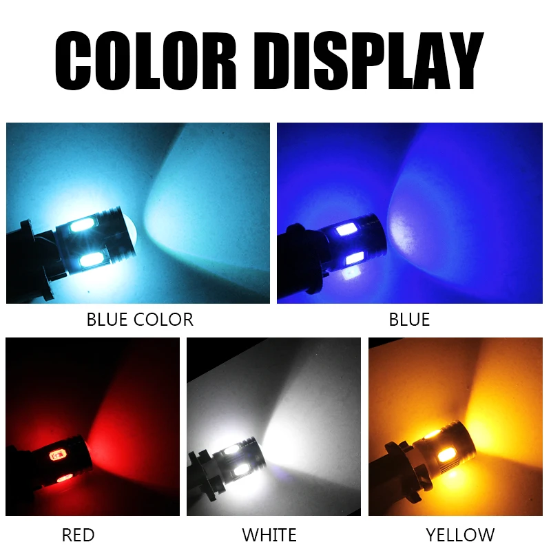 1 PCS T10 LED W5W high power 6 5630 SMD 168 194 2825 bulb lights parking license plate position auto part | Автомобили и
