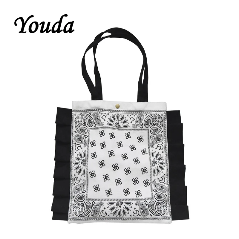 Youda Классическая Ретро сумка Тотем принт дизайн женская парусиновая китайский