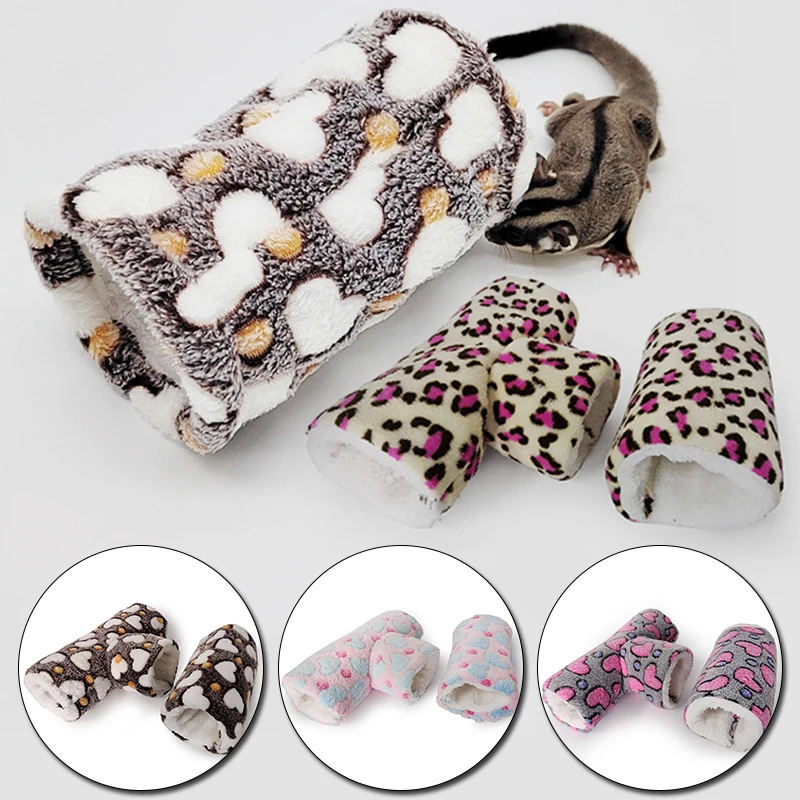 

1PC Plush Nest Pet Tunnel Bed Small Pet Sleeping Creative Warm Cage Accessories