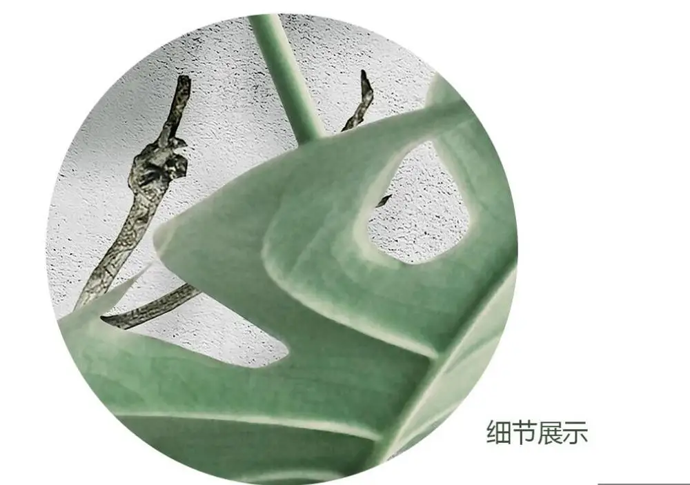 Индивидуальные большие Настенные обои Зеленый завод monstera ветви дерева