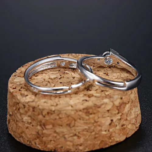 Кольца для мужчин и женщин модные серебряные кольца пар 2019|Обручальные кольца| |