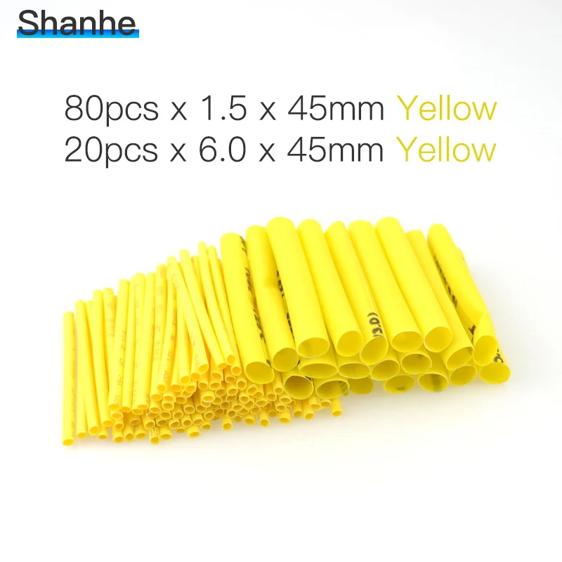 530 шт. термоусадочные трубки для кабелей 2:1|Кабельные рукава| |