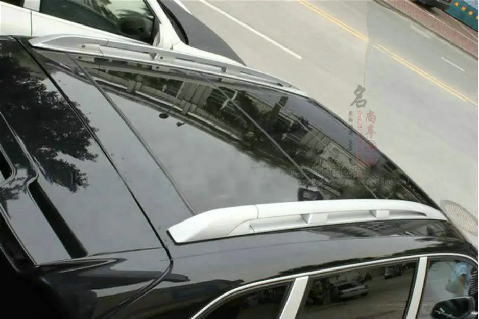 Алюминиевый сплав абсолютно багажник на крышу автомобиля багажная Стойка подходит для Фольксваген Touareg 2006 2007 2008 2009 2010