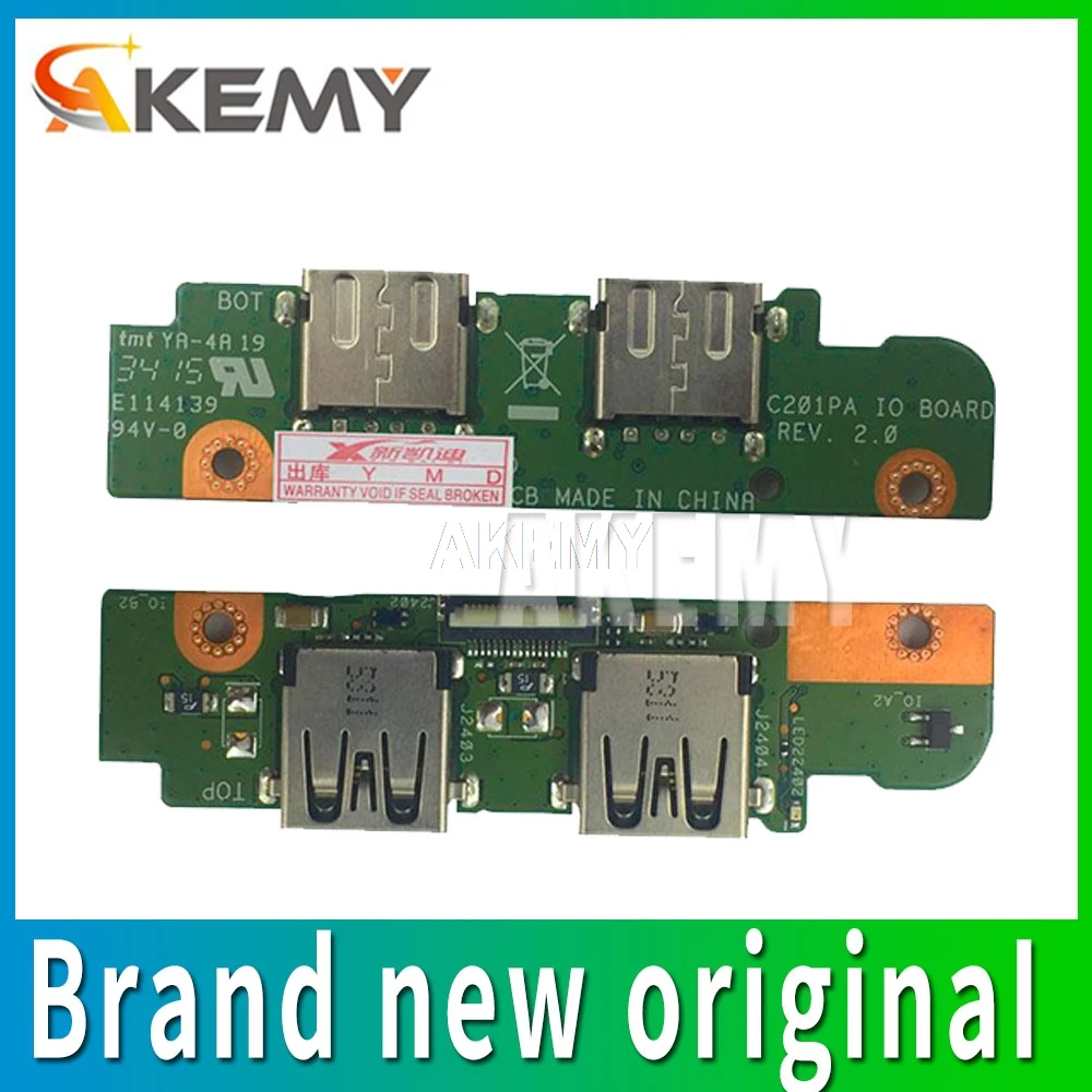 

New!Original FOR ASUS C201 C201P C201PA USB BOARD IO board with cable