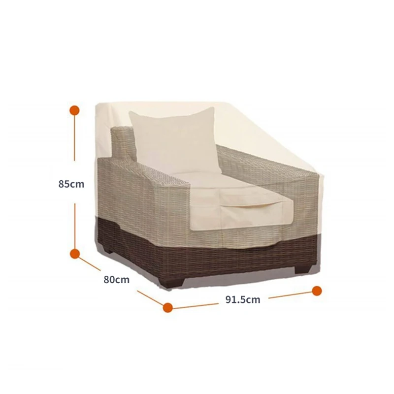 Водонепроницаемые пыленепроницаемые чехлы для стульев патио сидений отдыха
