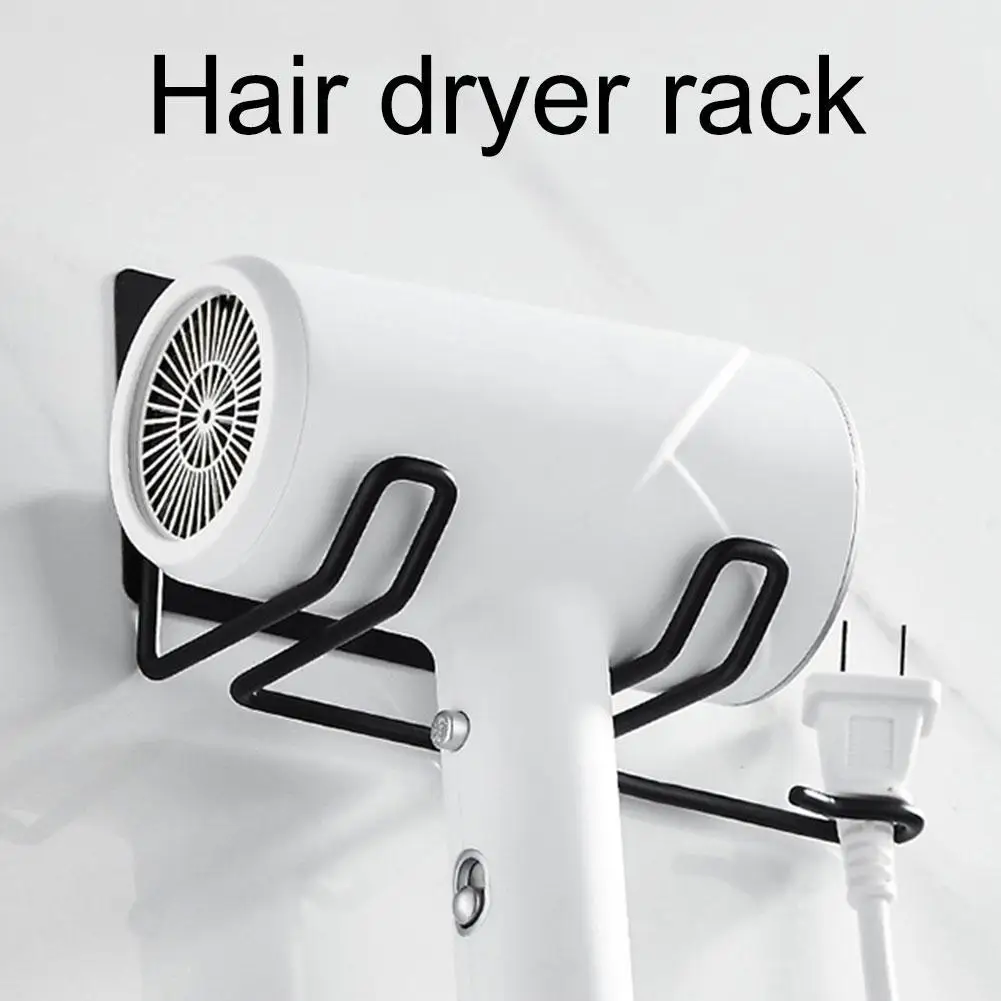 Настенный держатель-вешалка для сушки волос и выпрямления | Дом сад
