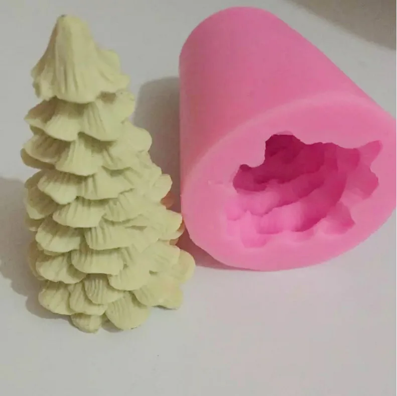 3D силиконовая форма для рождественской елки выпечки мусса торта маффина