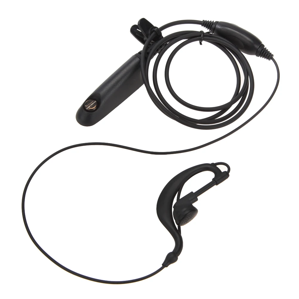 

Surveillance Security Clear Coiled Acoustic Air Tube Earpiece PTT for Motorola HT750 HT1250 GP328 GP329 340 380 Mobile Phone