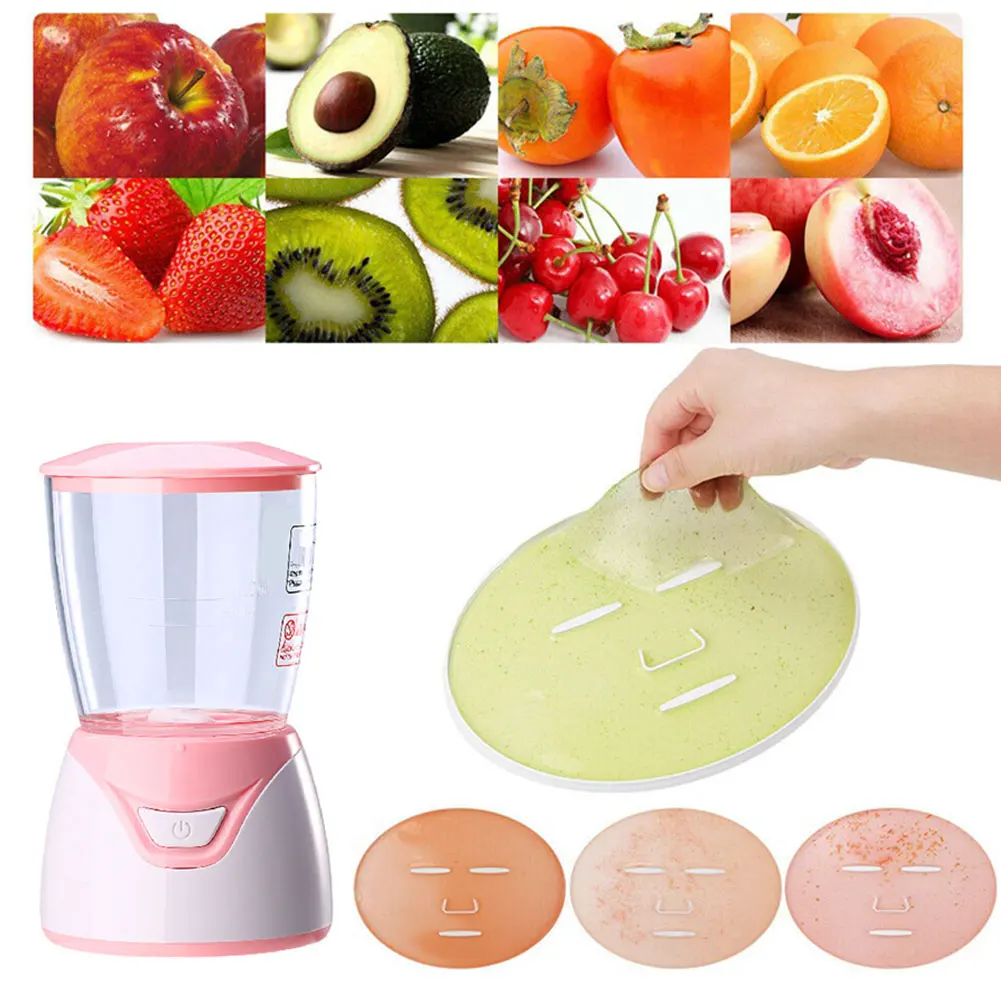 Мини маска для лица сделай сам автоматическая овощной натуральный коллаген