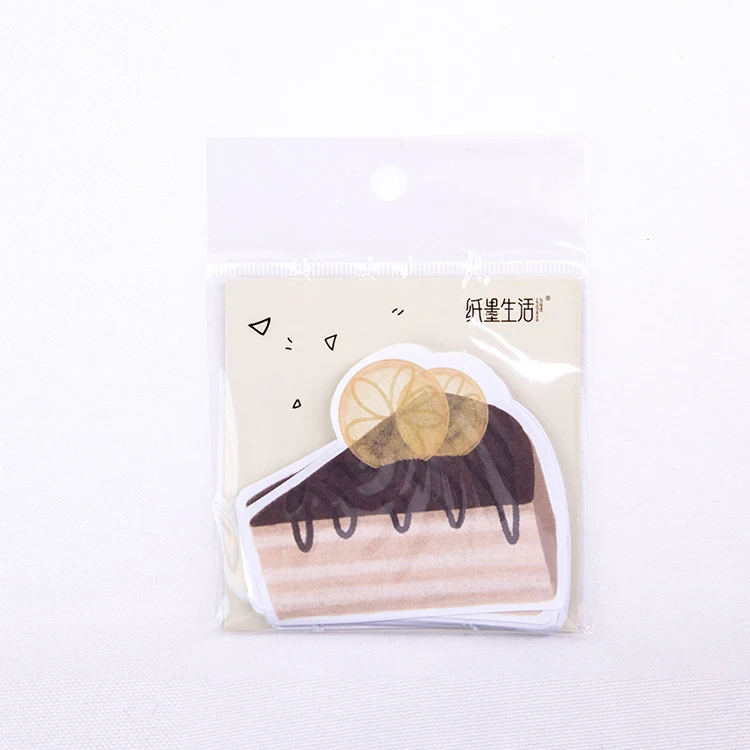 Mohamm Paper and Ink Life Note Paper TeaBreak Series Creative Fresh Message Memorandum 30PCS - Цвет: G