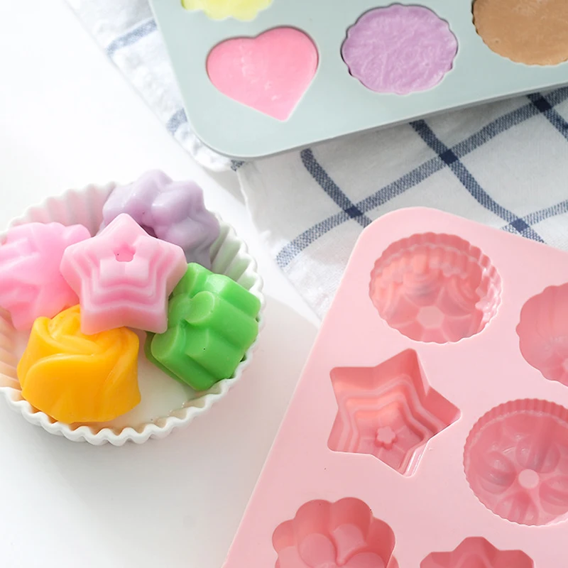 Силиконовые резиновые формы для помадки 1 шт. легко чистить форма цветов шоколада