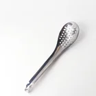 Акриловая молекулярная кухонная ложка для икры с 56 отверстиями, полезный женский дуршлаг для яичного желтка, кухонный дуршлаг для икры