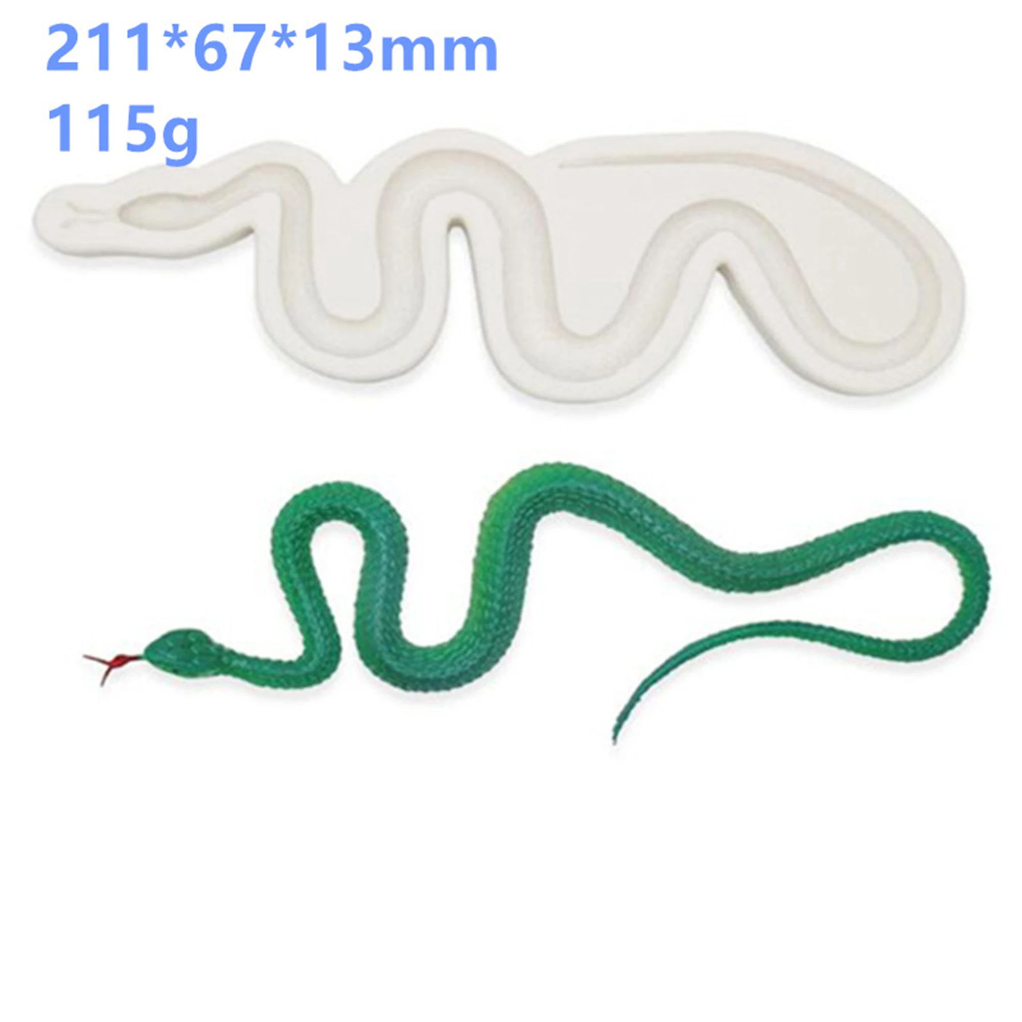 

1pc Snake Silicone Cake Resin Molds Fondant Mould Cake Decorating Tools DIY Pastry Kitchen Baking Accessories FTM1961
