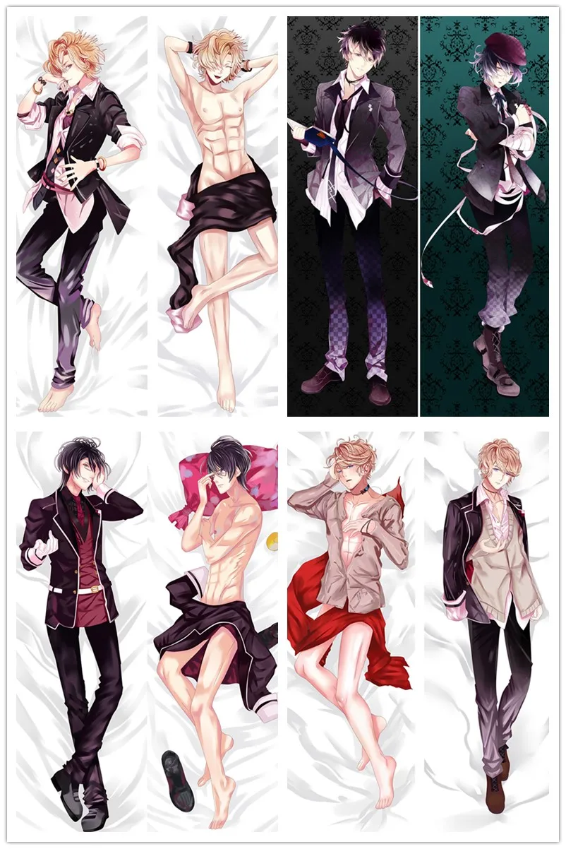 

Anime Dakimakura Body DIABOLIK LOVER 150x50cm 100x35cm Pillow Case Cover Manga