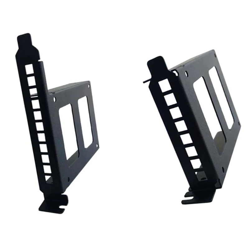 

2PCS PCI Slot 2.5Inch IDE/SATA/SSD/HDD Rear Panel Mount Bracket Hard Drive Adapter Tray, Full-Height & Half-Height