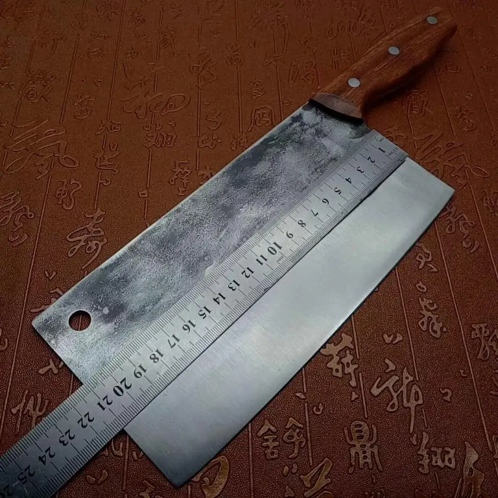 Семья Handmande кованые шелковицы Ножи оболочки Сталь китайский Стиль шеф-повара