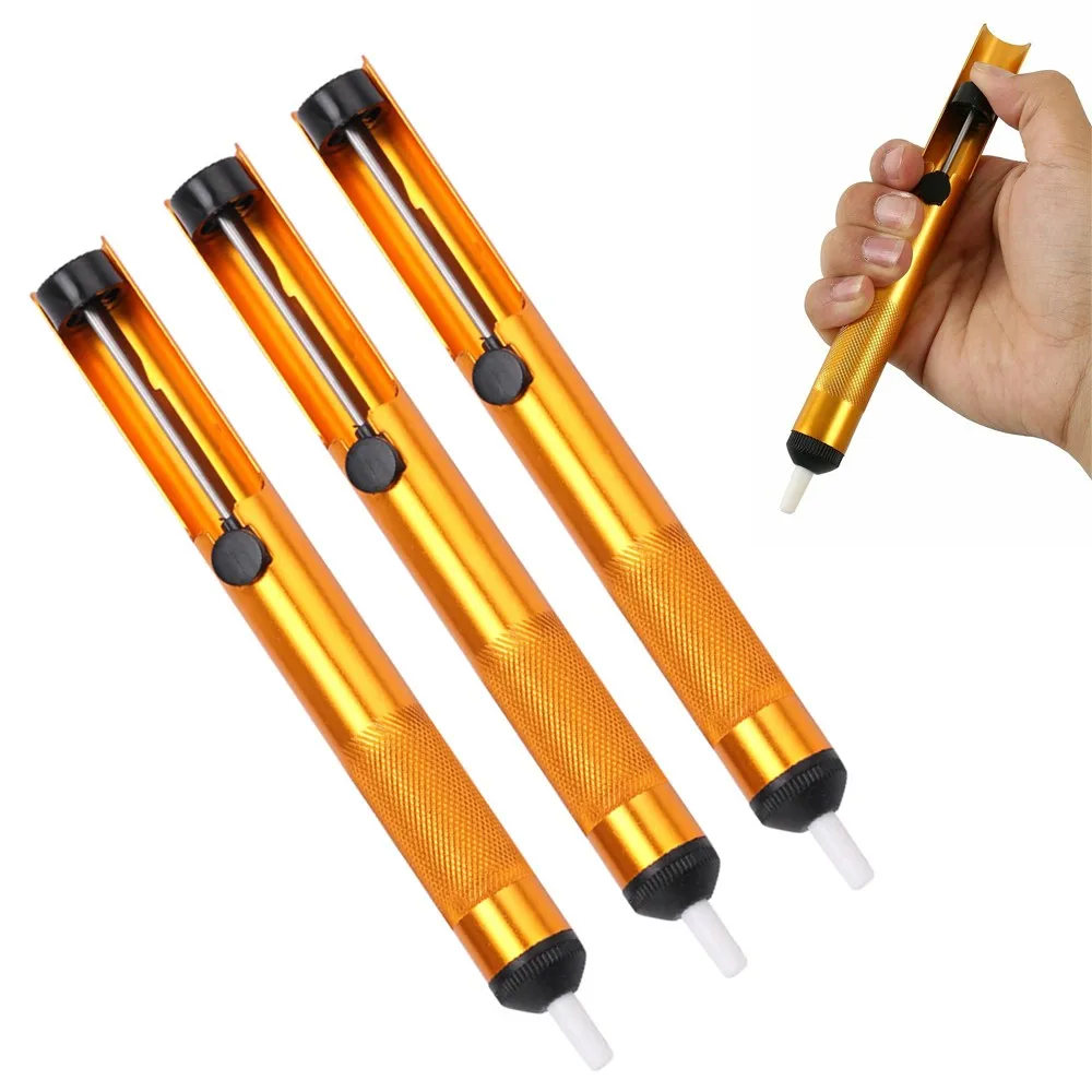 

200mm/7.87\\'\\' Pump Solder 3PCS Aluminum Desoldering Pump Removal Tool