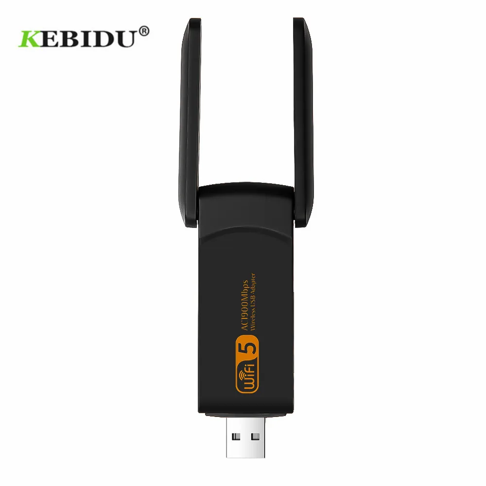 Фото KEBIDU USB Wi-Fi адаптер 1200 Мбит/с двухдиапазонный ключ компьютерная сетевая карта Usb 3 0