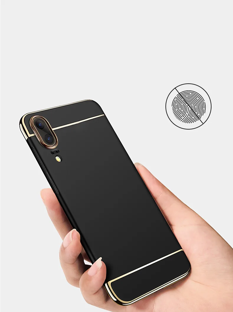 ПК Жесткий чехол Роскошный металлический защитный чехол для huawei P10 плюс P20 P30 Honor 9 10 20 9i 10i 20i играть 8X 8A Коврики 20 lite pro Чехол