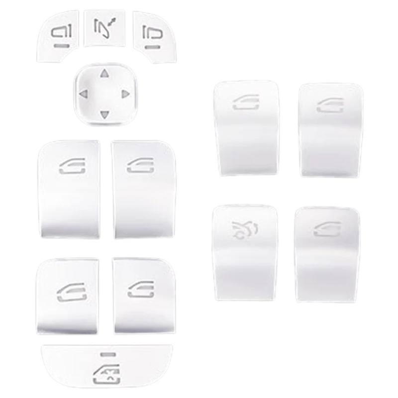 Переключатель окна автомобиля крышка стекла лифт переключатель стикер для Mercedes