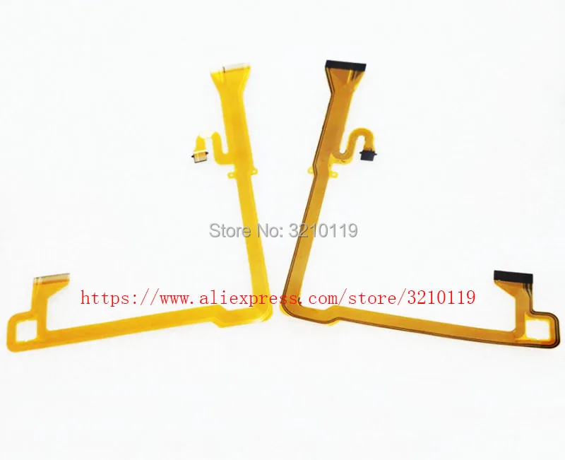 2PCS New LCD hinge rotate shaft Flex Cable for Panasonic DMC-GH3 DMC-GH4 GH3 GH4 Camerra repair parts | Электроника