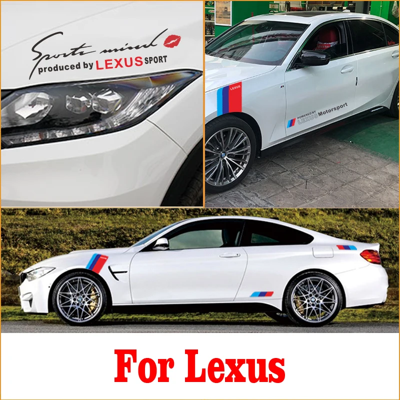 Для Lexus креативные забавные автомобильные наклейки графические буквы