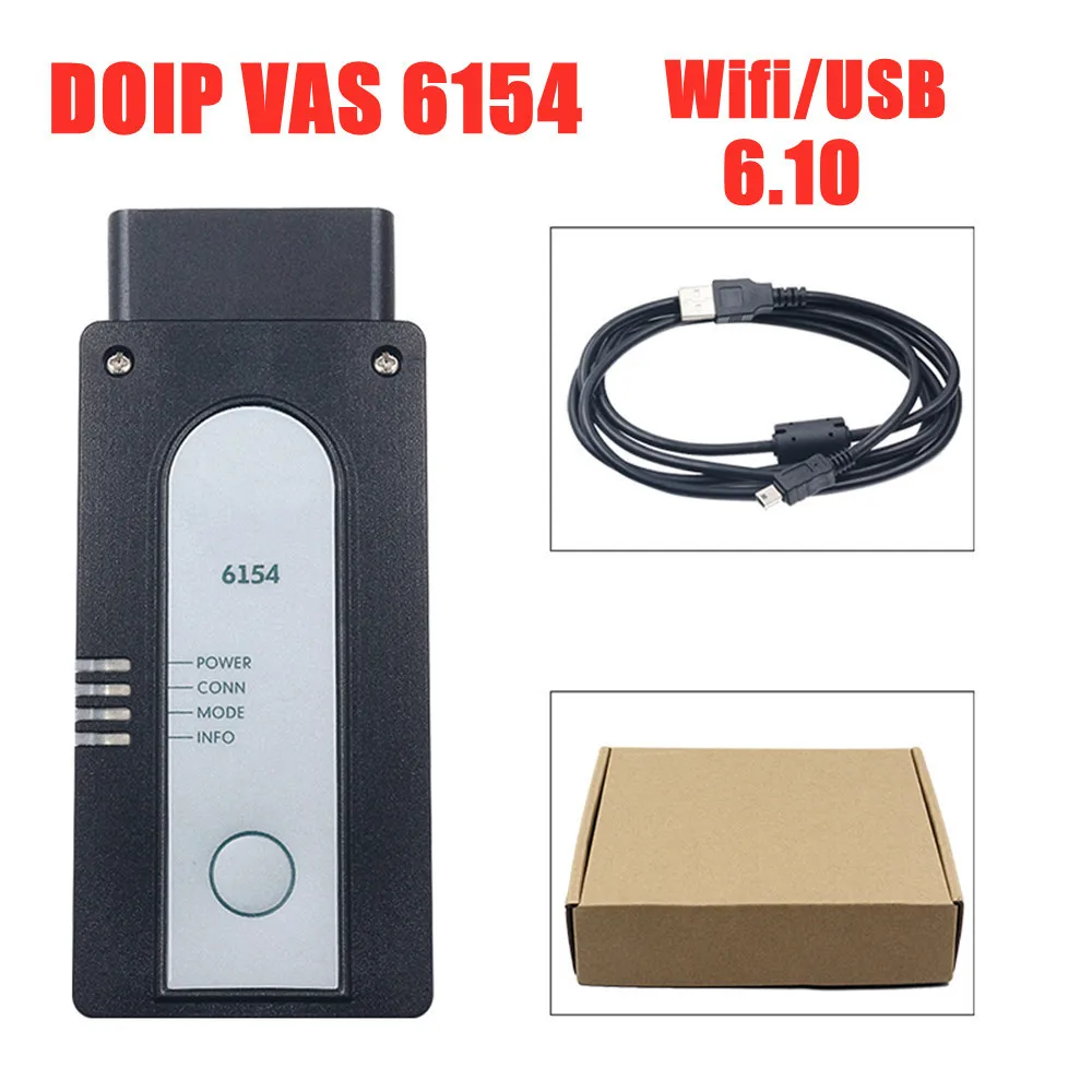 

Диагностический сканер DoIP VAS6154 VAG VAS 6154 DOIP с установленным программным обеспечением HDD/SSD 7,11 и техникой 13.0.0