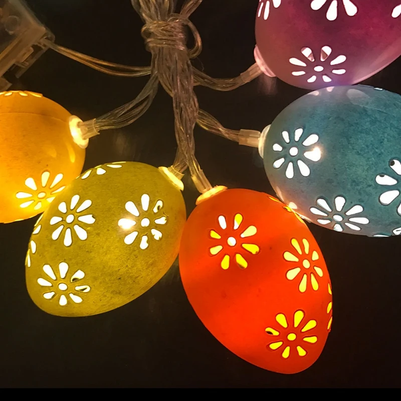 

3 Meters 20LEDs Easter Egg Led Light Hollow-Out String Lights for Easter Party Wedding Decoration