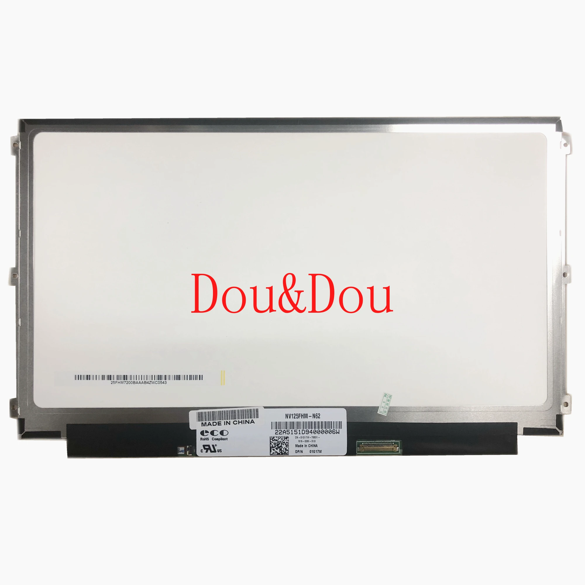 

NV125FHM-N62 NV125FHM N62 fit LP125WF4 SPB1 LP125WF4-SPB1 12.5'' IPS LCD Screen 1920*1080 EDP 30 PIN