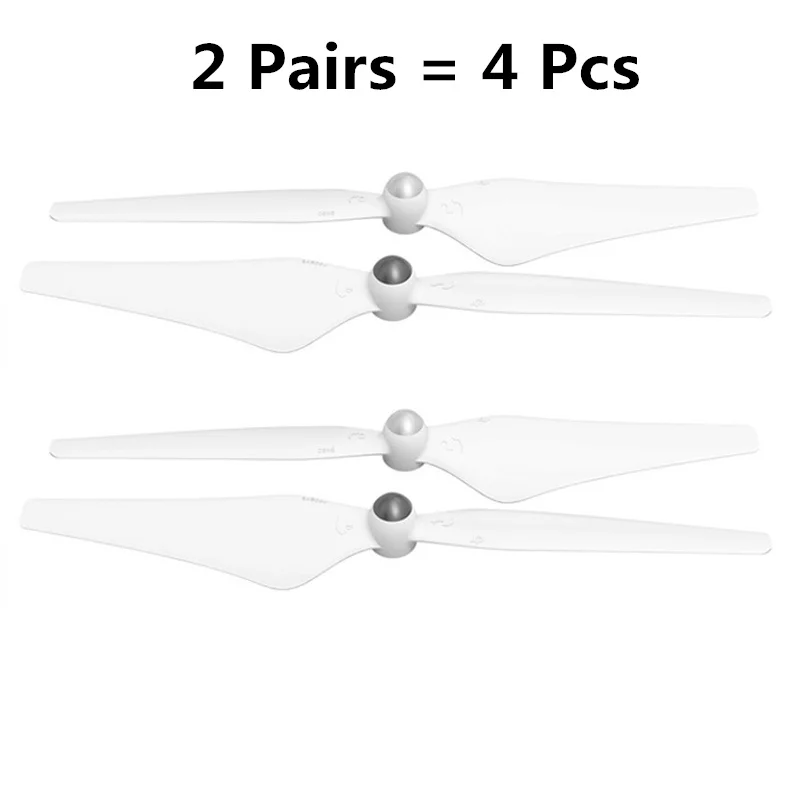 2 пары, 9450 Пропеллер для Квадрокоптер DJI Phantom 3 SE/Pro/Adv/Sta RC Drone 3 цвета - Цвет: Белый
