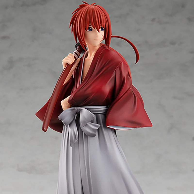 В наличии Rurouni Kenshin HIMURA KENSHIN фигурки модели коллекционные игрушки Аниме украшения